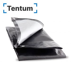 Тент тарпаулин полиэтиленовый 220 гр/м2 , размер 4x6м с люверсами