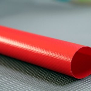 Тентовая ткань ПВХ Sealtex оптом 650 гр/м2, размер 2.5х65м красный (Ral 3020)